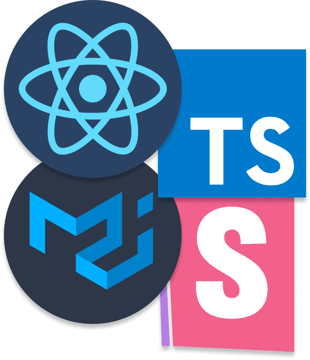 React, TypeScript, Material UI, Storybook